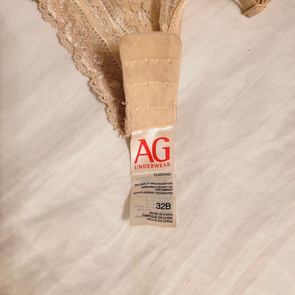 🛍2/50$ Nude lace sparkly bras - Picture 3 of 5